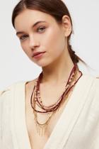 Mayan Heishi Necklace By Serefina At Free People